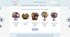 Desktop Screenshot of hyacinthbeanflorist.com